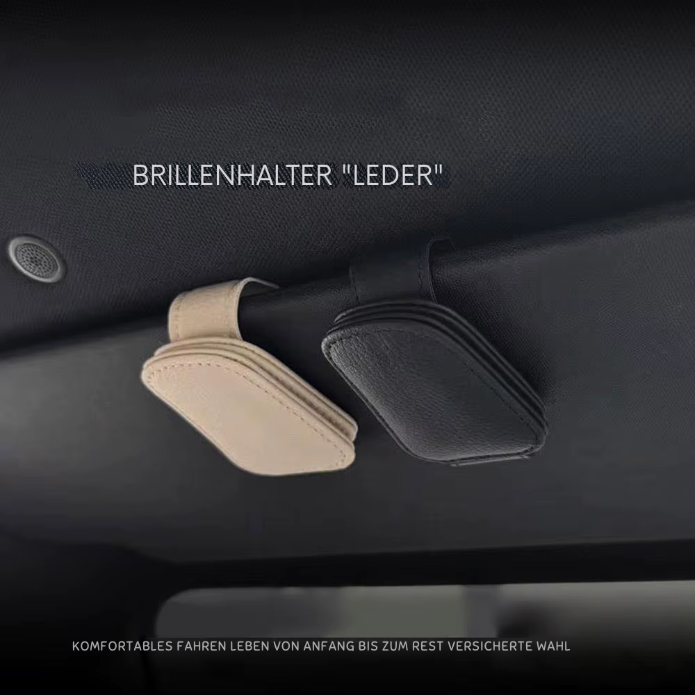 LuxClip – Edler Sonnenbrillenhalter für dein Auto