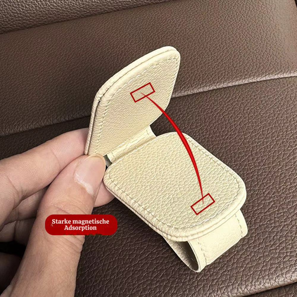 LuxClip – Edler Sonnenbrillenhalter für dein Auto